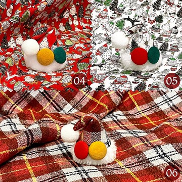 (手工製, 聖誕髮飾) 聖誕小帽, 髮夾頭飾飾物