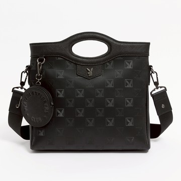 PLAYBOY - 手提包附長背帶  Modishly系列 - 黑色