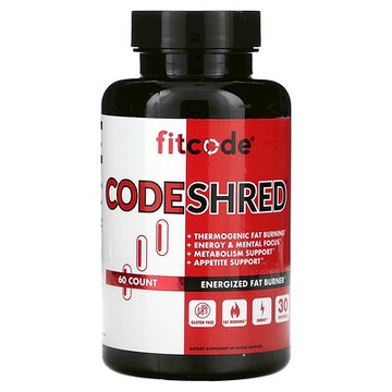 fitcode, CodeShred，60 粒素食膠囊
