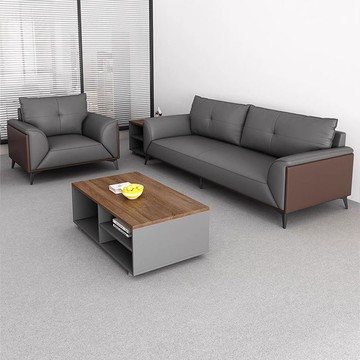 辦公室沙發老板商務會客貴賓會議接待洽談公司休息區簡約現代J-29公司貨