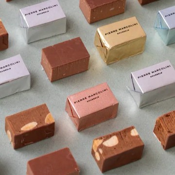 【ELLESHOP】Pierre Marcolini-小確幸巧克力 玫瑰金禮盒-16入 🍫 情人節禮物、生日禮物、紀念日禮物、告白禮物