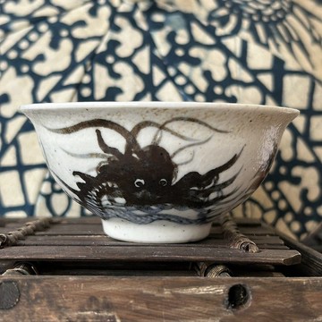 中國 大明宣德青花瓷雲龍小酌杯器│莊重古樸 龍震威風