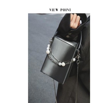 ViewPoint 原創小眾煙盒包鏈條包漸變鑰匙盒子包手機包鞋靴包裝潮