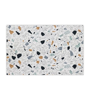 【好物良品】80x120cm_大尺寸絲圈浴室防滑墊｜快速排水不積水 可DIY裁切 陽台浴室通用止滑墊80x120cm快樂海草
