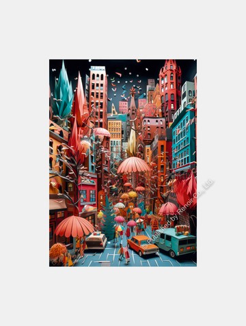 漫遊紙城/Paper-Like/Viktor Gavriloski/1000片/HEYE