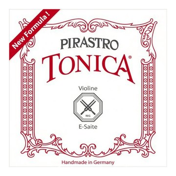 PIRASTRO TONICA 小提琴套弦  德國材質  音質圓潤  泛音豐富  反應迅速  耐濕耐用  1組  銀色