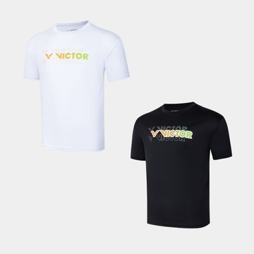 VICTOR 重影VICTOR T-shirt 中性款 T-2608 A/白 C/黑