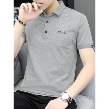 男士短袖t恤商務休閑翻領保羅polo衫男裝潮牌潮流半袖夏裝上衣服