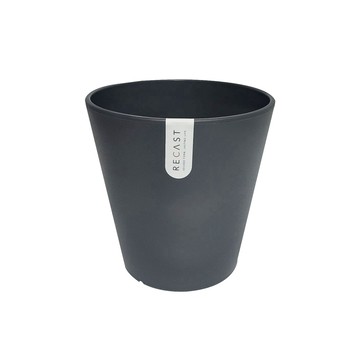 RECAST 花盆 16cm 深灰色