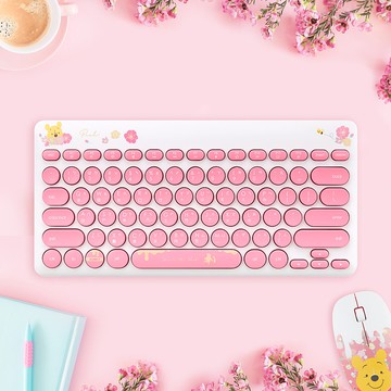 【童趣生活】迪士尼系列無線鍵盤-小熊維尼