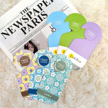 MoldGoGo 防霉香氛吊卡 | 寧靜花海組_冷色系 | MIT 專利防霉技術