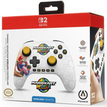 【AS電玩】PowerA NS2 Switch 2 無線遊戲控制器 瑪利歐賽車世界款