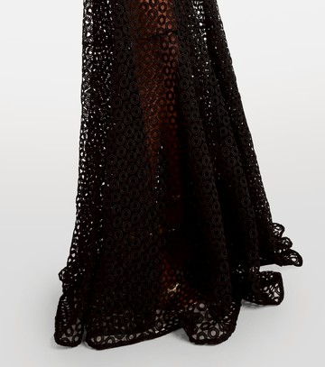 David Koma Macramé gown