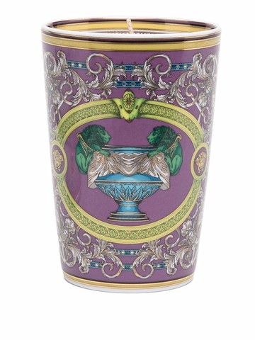 Versace - Barocco Mosaic scented candle - unisex - Wax/Porcelain - One Size - Purple