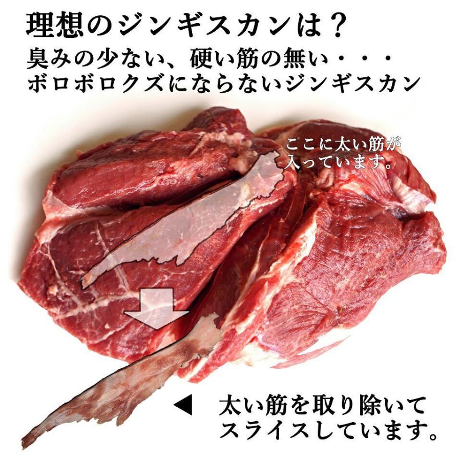 北海道 羊肉 ジンギスカン  お取り寄せ ラムカルビ スライス 500g 札幌風 味付けなし ラム肉 冷凍   食材  焼肉 お肉