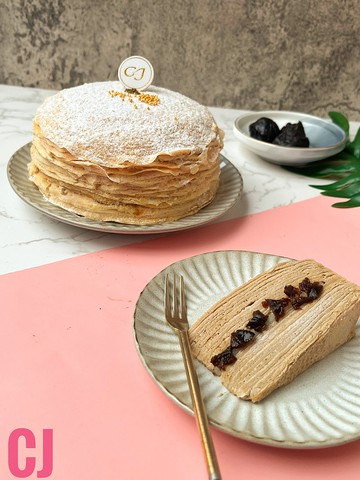 鐵觀音千層蛋糕佐南投釀梅