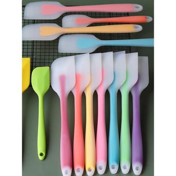 耐高溫大號一體式刮刀硅膠蛋糕刮板家用奶油抹刀攪拌刀烘焙工具