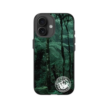 iPhone 16 Clear (相機按鈕) 酷墨灰 - LOOK！多看我一眼 LOOK! Nature Seeks Attention - 大自然的傑作（亞馬遜叢林）戳章版