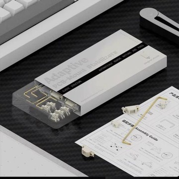 構思者PCB螺絲免調試自適應 彈性結構衛星軸熱拔插客制化機械鍵盤