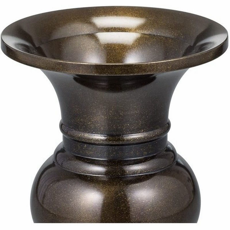 仏壇屋 滝田商店 仏具 花立 京丸型 4寸 高さ12 2cm 口径9 1cm 仏壇用の特選仏具 高級仏具 花立て 花瓶 真鍮製 高岡銅器 通販 Lineポイント最大0 5 Get Lineショッピング