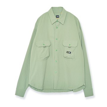 5th STREET｜男裝｜前大口袋襯衫｜橄欖綠