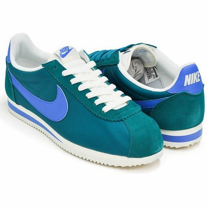 Nike Classic Cortez Nylon ナイキ クラシック コルテッツ ナイロン Rio Teal Photo Blue Sail 通販 Lineポイント最大0 5 Get Lineショッピング