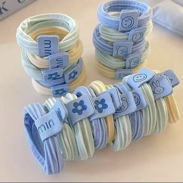 ✨臺灣出貨✨2025新款軟糯不傷發頭繩高彈力耐用無縫髮圈扎高馬尾綁頭髮橡皮筋