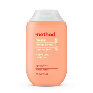 Method美則 感官沐浴乳-島嶼晨霧100ml(旅行罐)