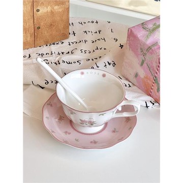 可愛兔子女生伴手禮下午茶杯子生日禮物杯子高顏值咖啡杯碟禮盒裝