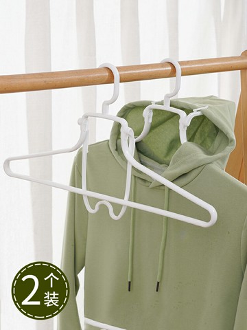 折疊連帽衣架宿舍用學生衛衣晾曬架防風衣服架子高領毛衣撐掛