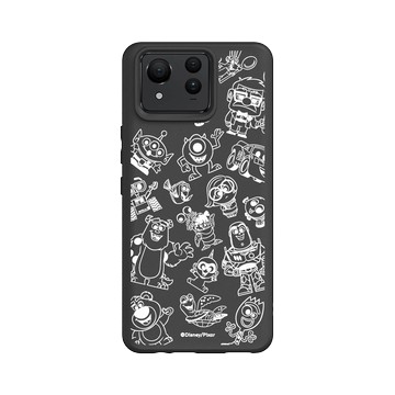 Zenfone 11 Ultra SolidSuit 黑 - 迪士尼-皮克斯 PIXAR - 皮克斯系列 - 角色線條風格