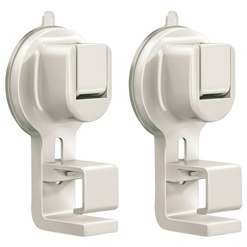 葉子小舖 吸盤臉盆掛勾  2個  白色