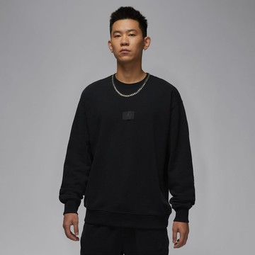 NIKE AS M J FLT FLC CREW 男套頭衫 黑 -FV7260010