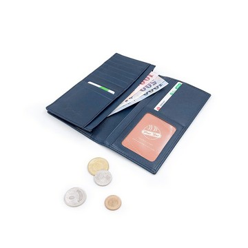 手工植鞣皮革-多夾層長夾 leather wallet