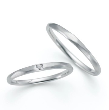 【婚戒秘書】 Nocur - Mon amour 鉑金 (Pt900) 結婚戒指