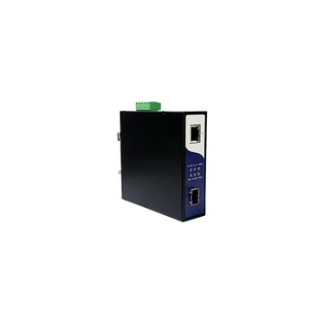 其它品牌 昌運監視器 OGEC-110P 10/100/1000M 工業級 PoE+乙太網路光電轉換器