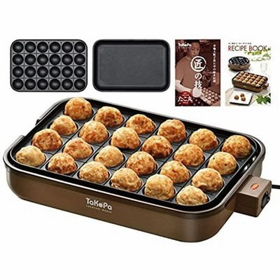 アピックス たこ焼き器 ホットプレート 2種類のプレート 平面 たこ焼き穴24個 串ガイド付き 大きめ レシピブック 角型 Koushitsu De Anka たこ焼き器 Iscervantes Edu Ar
