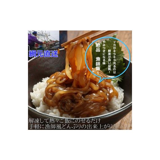 ふるさと納税 鳥取県 境港市 A25 網元直伝の漁師飯！いか醤油漬け　満足セット