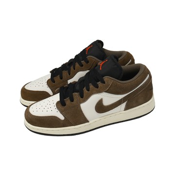 [ACS] Nike 休閒鞋 Air Jordan 1 Low GS 大童 女鞋 棕 喬丹 AJ1 553560-200