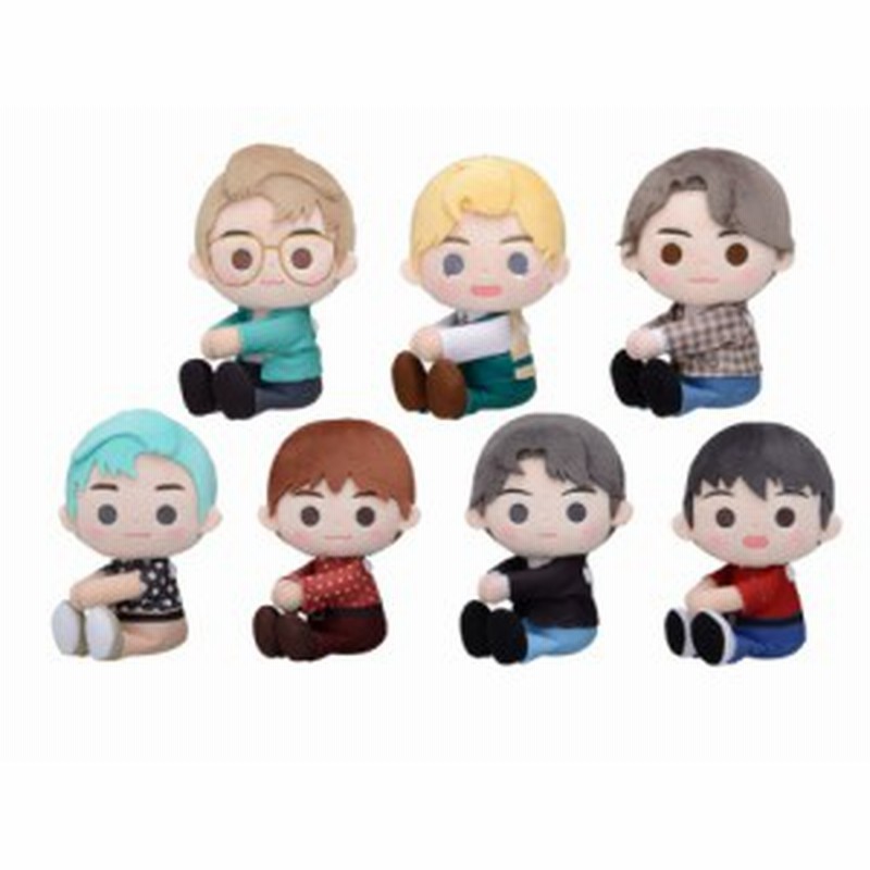 TinyTAN スペシャルおすわりぬいぐるみ　Sweet Time コンプリート Amazon.co.jp: BTS TinyTan Sweet Time スペシャルおすわり