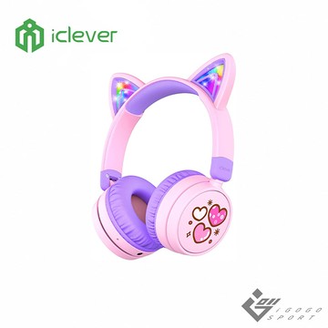 iClever BTH21 炫光無線兒童耳機