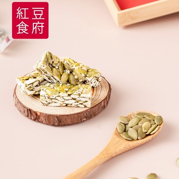 [可指定出貨區間｜三日內出貨]【紅豆食府】南瓜子酥糖(80G/盒，共4盒)