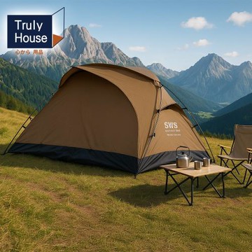 Truly House 軍風黑化露營帳篷 袋鼠帳篷(三色任選)