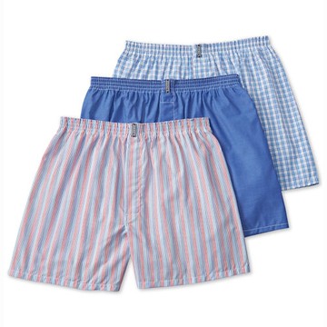 Jockey 男平角內褲3件裝(多色)