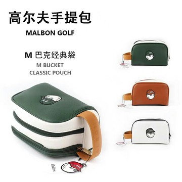 高質量高爾夫球防水雙層手抓包便攜男女裝備包多功能小球袋golf包