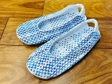 Sashiko 樂福鞋★室內鞋★居家拖鞋 房間襪套★精緻生活★水洗棉 腳套