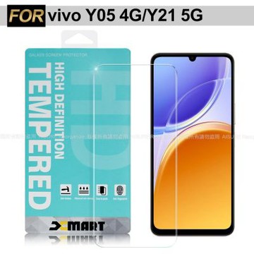 Xmart VIVO Y05(4G)/Y21(5G) 薄型 9H 玻璃保護貼-非滿版