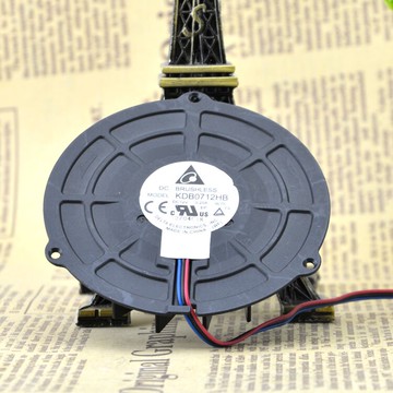 臺達 7厘米渦輪風機 KDB0712HB 12V 0.20A 靜音 微型凈化器可用