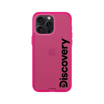 iPhone 15 Pro Max Clear 粉漾桃 - Discovery - 經典Discovery Logo