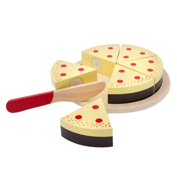 New Classic Toys 奶油蛋糕切切樂 荷蘭木玩品牌 天然木材與無毒塗料 精緻擬真呈現學習生活知識與應用  Cream  1組